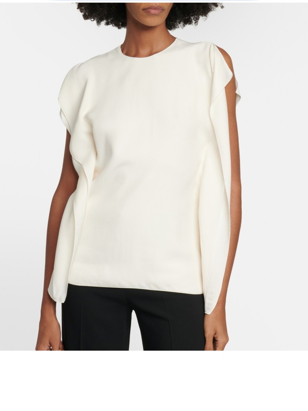 Toteme Draped satin top